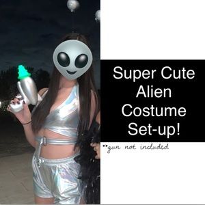 Women’s Alien Costume Set